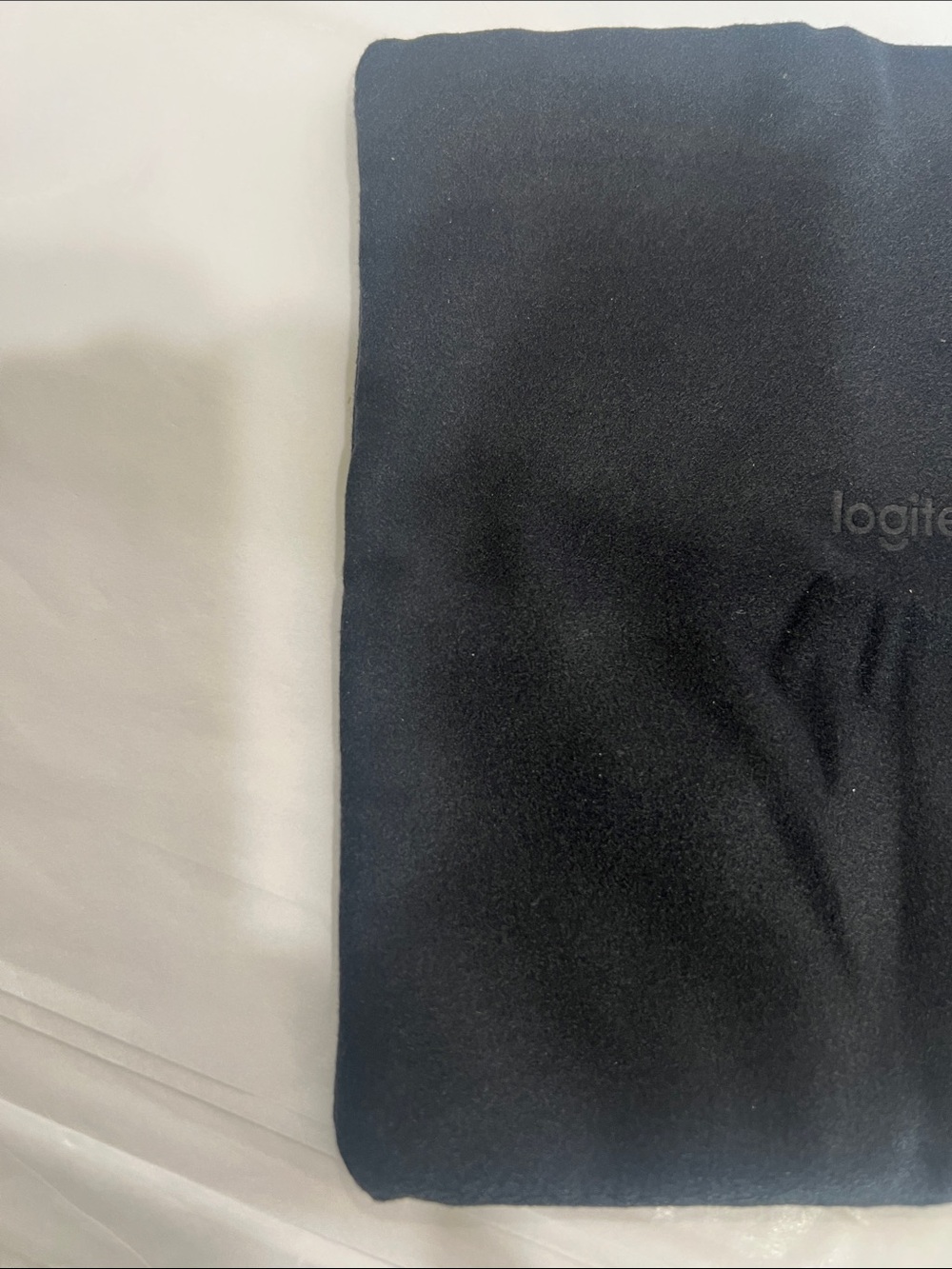 Logitech Black Soft Drawstring Accessory Pouch - Picture 4 of 5